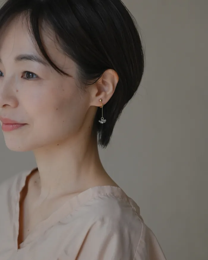 イヤリング リンゴ5